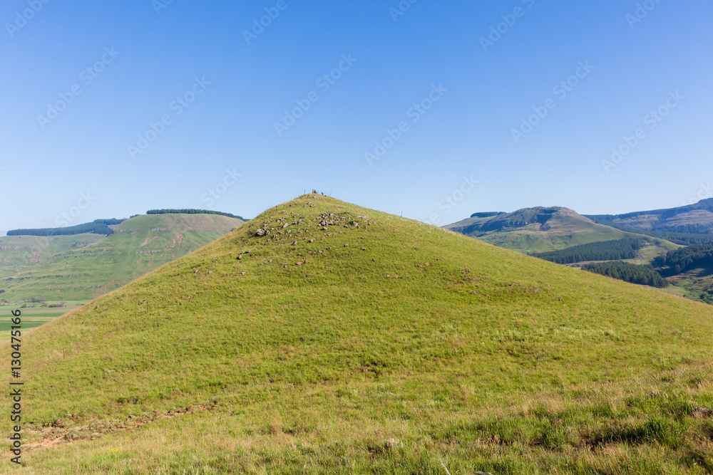 Small Hill Mountains scenic summer landscape