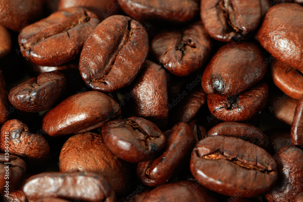 Fototapeta premium Roasted coffee beans