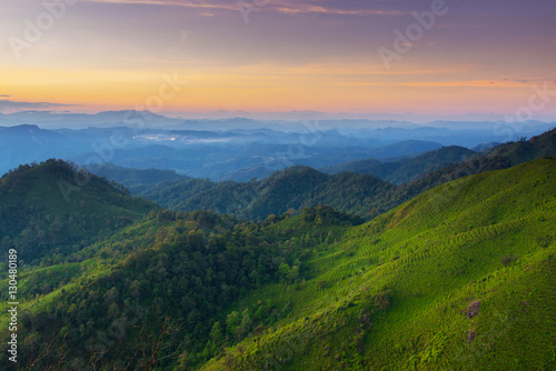 Mountain in Thailand beutiful scenic.. © Worapoj