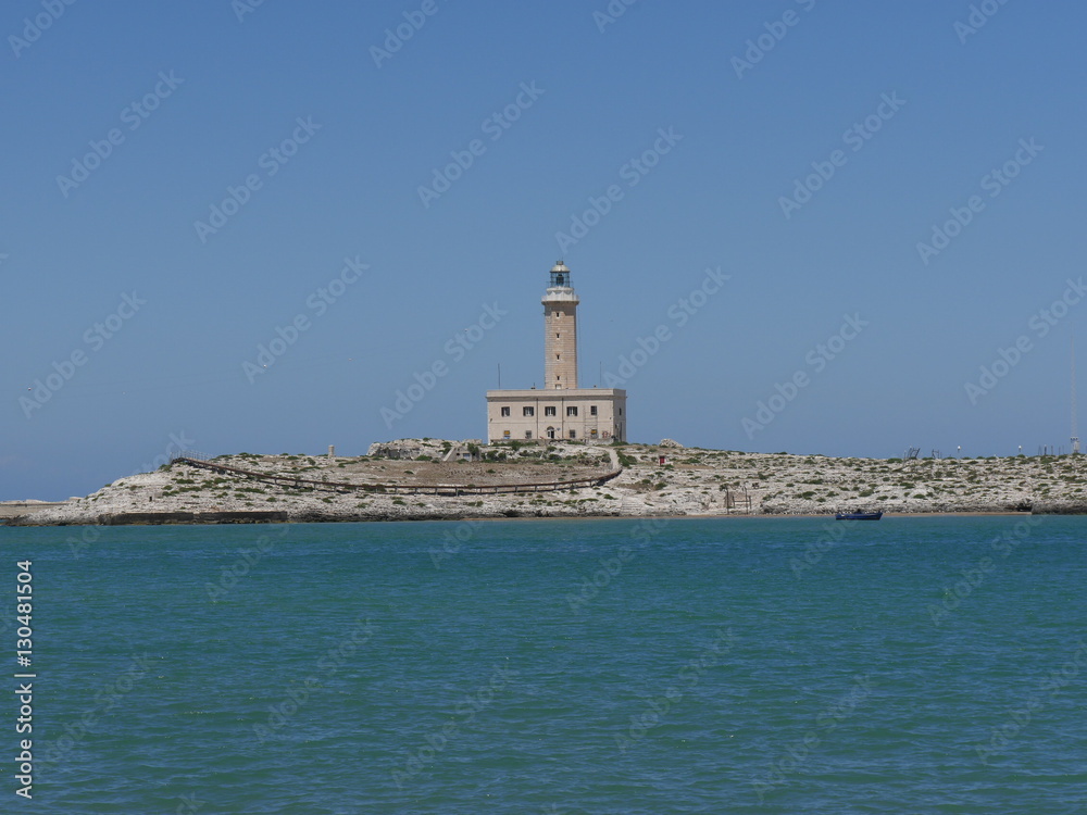 Vieste, the pearl of Gargano - lighthouse from Marina Piccola Square
