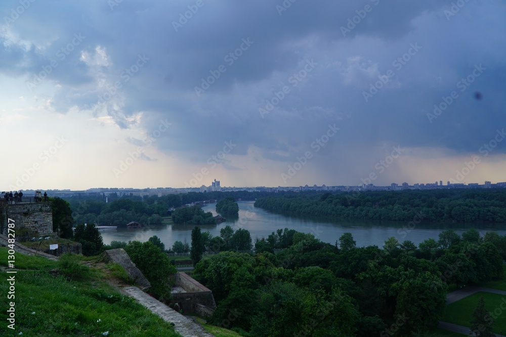 Obraz premium Belgrade_view