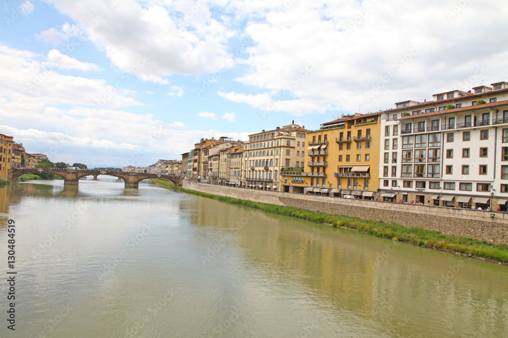 Firenze Florence cityscape Tuscany Italy Arno river