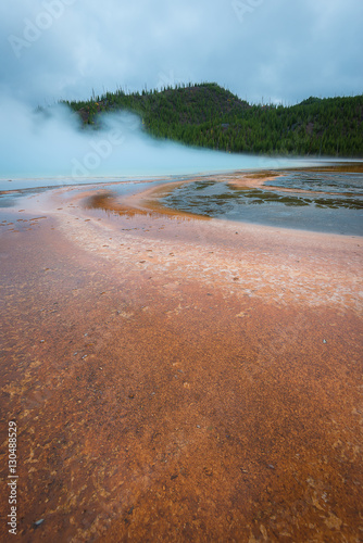 Hot spring in Yellowstone