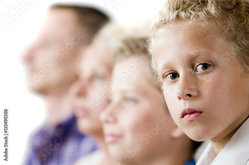 youngest son in focus