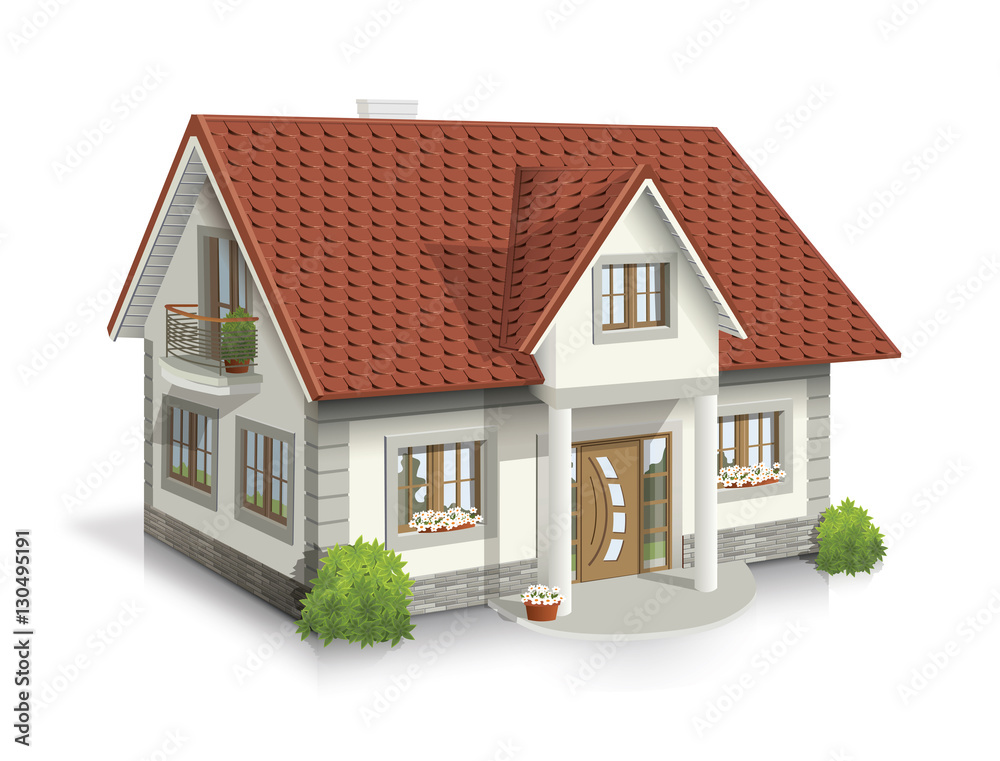 3d illustration of house 3d illustration of house
