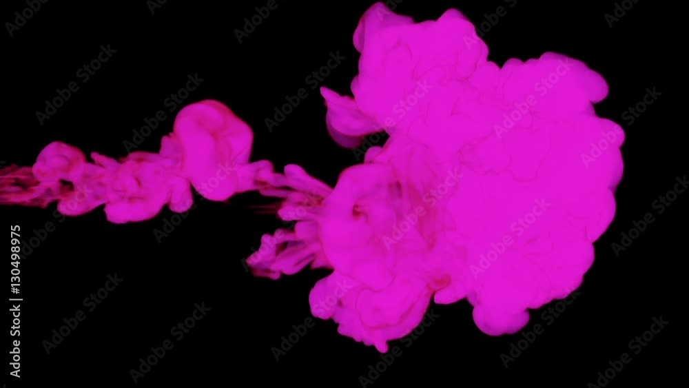 violet paint dissolved in water on a black background. 3d render. voxel graphics. computer simulation 2. stylized ink violet paint dissolved in water on a black background. 3d render. voxel graphics. computer simulation 2. stylized ink