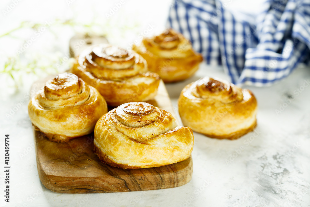 Cinnamon and cardamom rolls