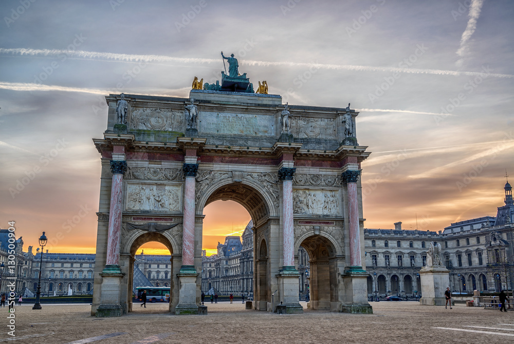 The city of Paris france