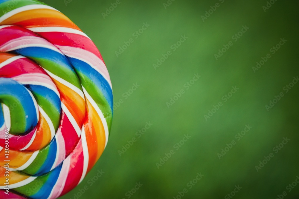 Nice round lollipop with many color Nice round lollipop with many color