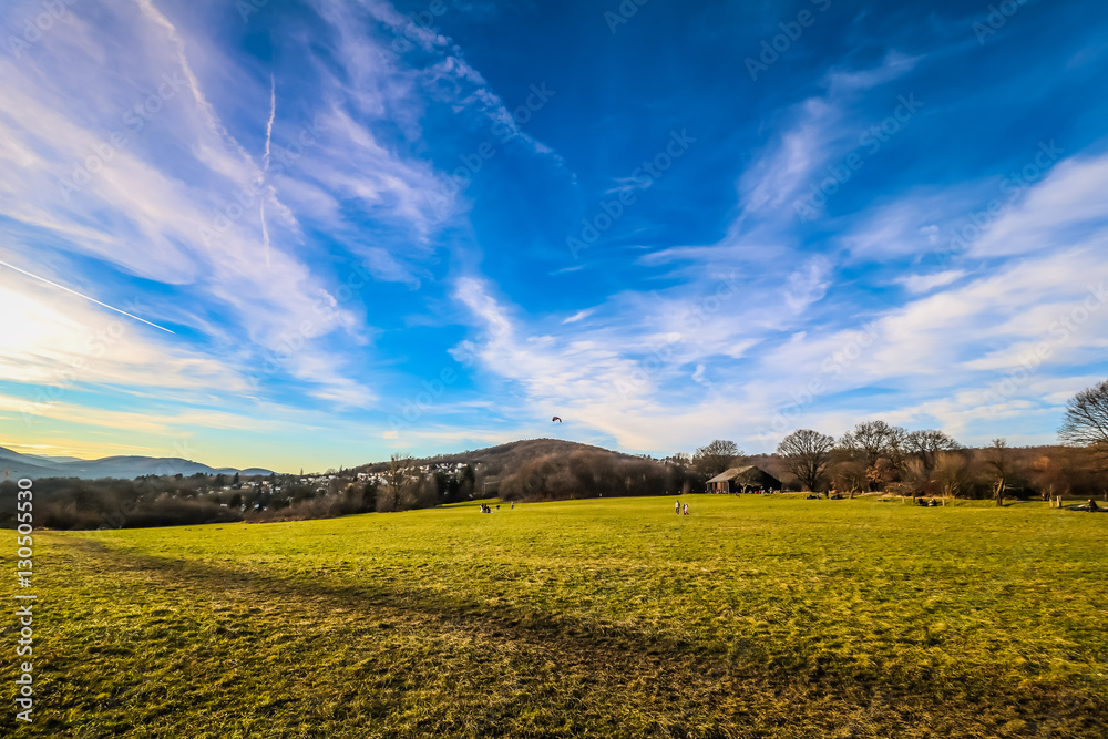 Fototapeta premium Wilhelminensberg (Gallitzinberg) / Steinhofgründe