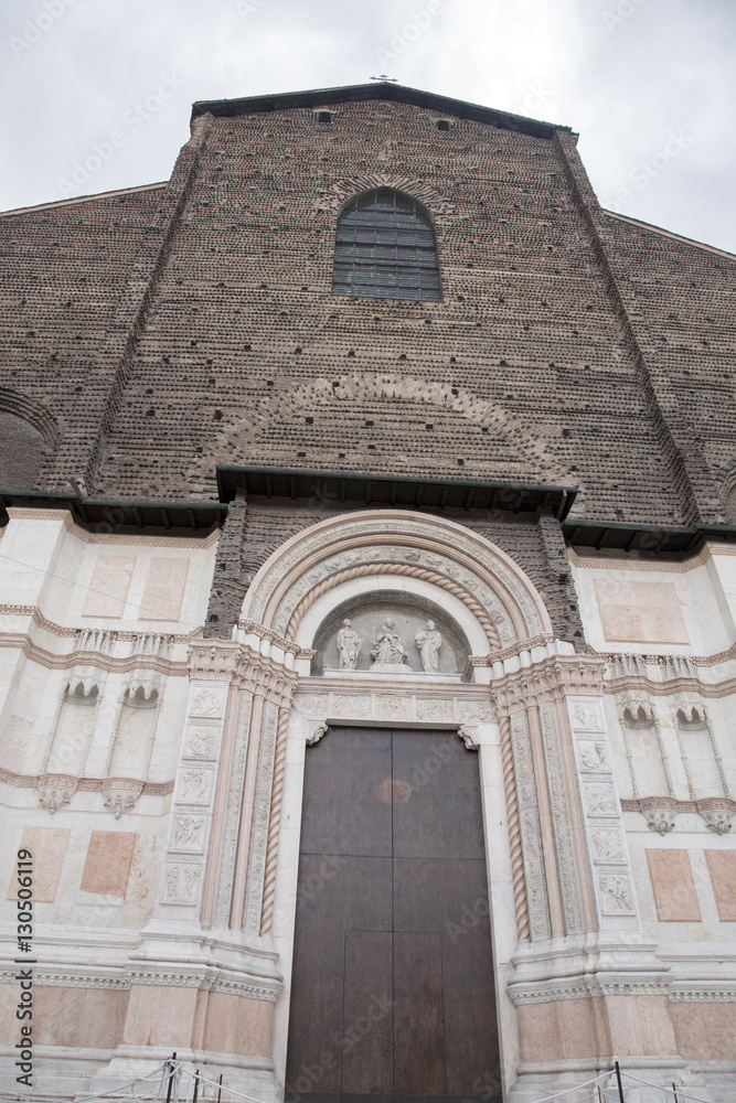 Cathedral Church Building; Piazza Maggiore Square; Bologna