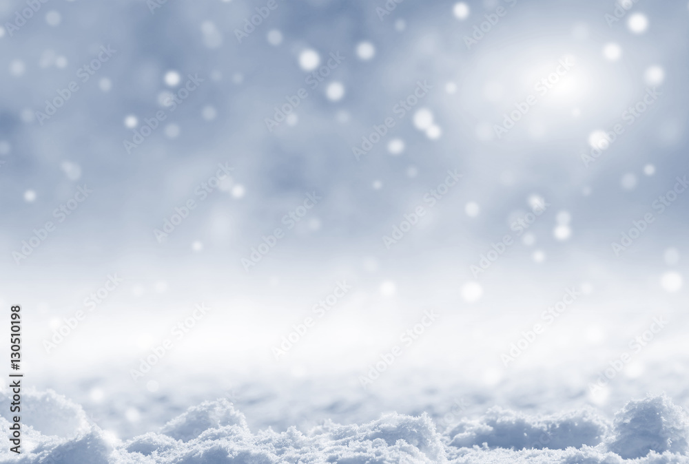 Winter festive background. Winter landscape with brilliant snow in the sunlight. Winter festive background. Winter landscape with brilliant snow in the sunlight.