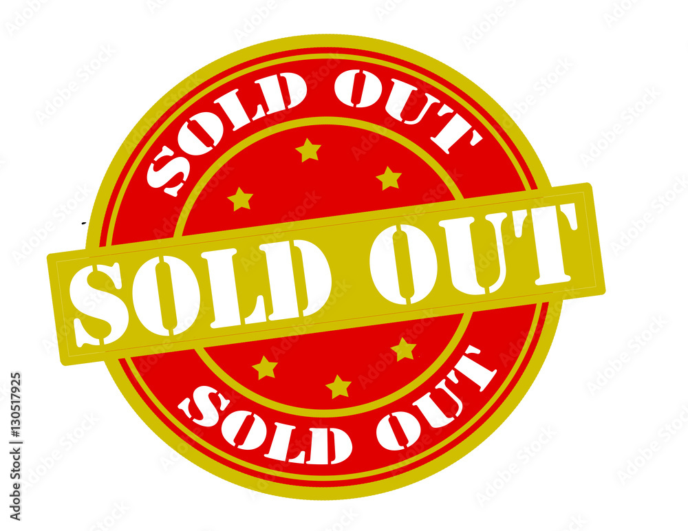 Obraz premium Sold out