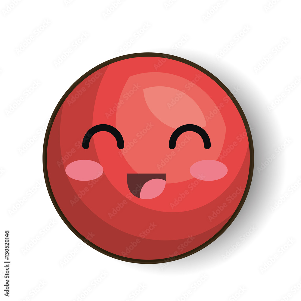 emoticon style kawaii isolated icon vector illustration design emoticon style kawaii isolated icon vector illustration design