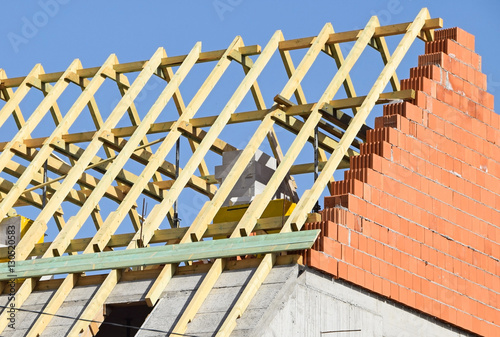 Roof under construction