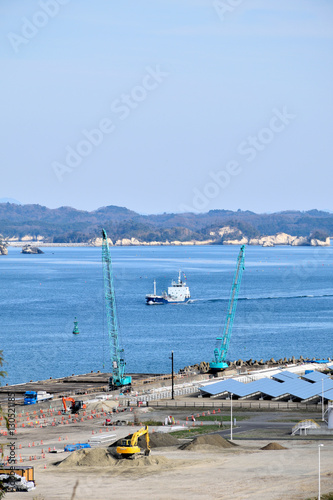 Return voyage. View from the Mt.Tamon,Shichigahama,Miyagi,Japan.
 photo