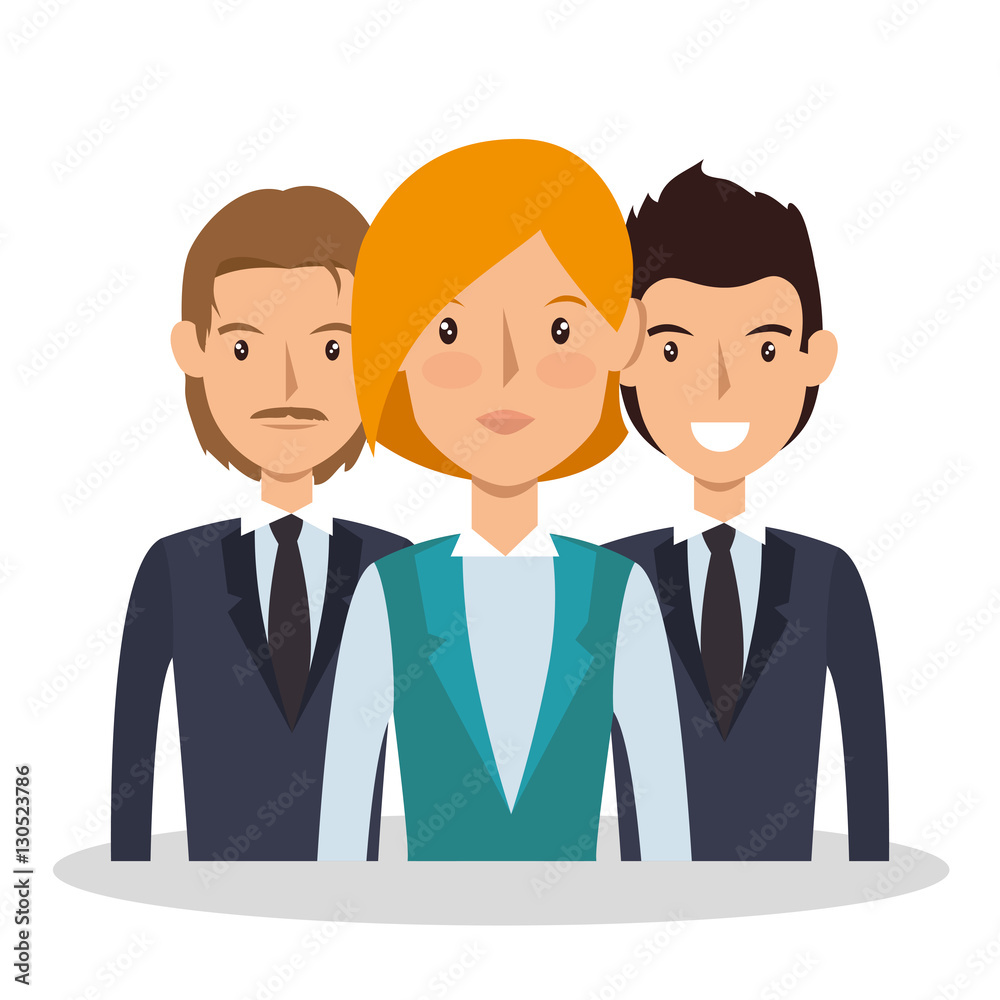 business people characters icon vector illustration design business people characters icon vector illustration design