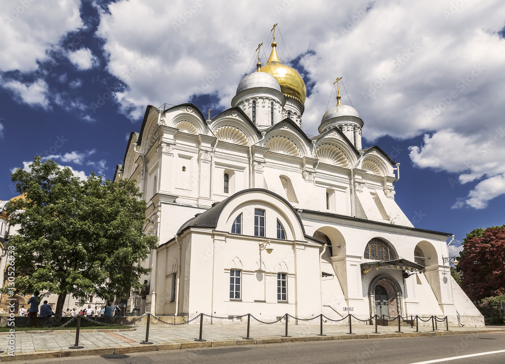 Arkhangelsky cathedral of the Moscow Kremlin, Moscow, Russia