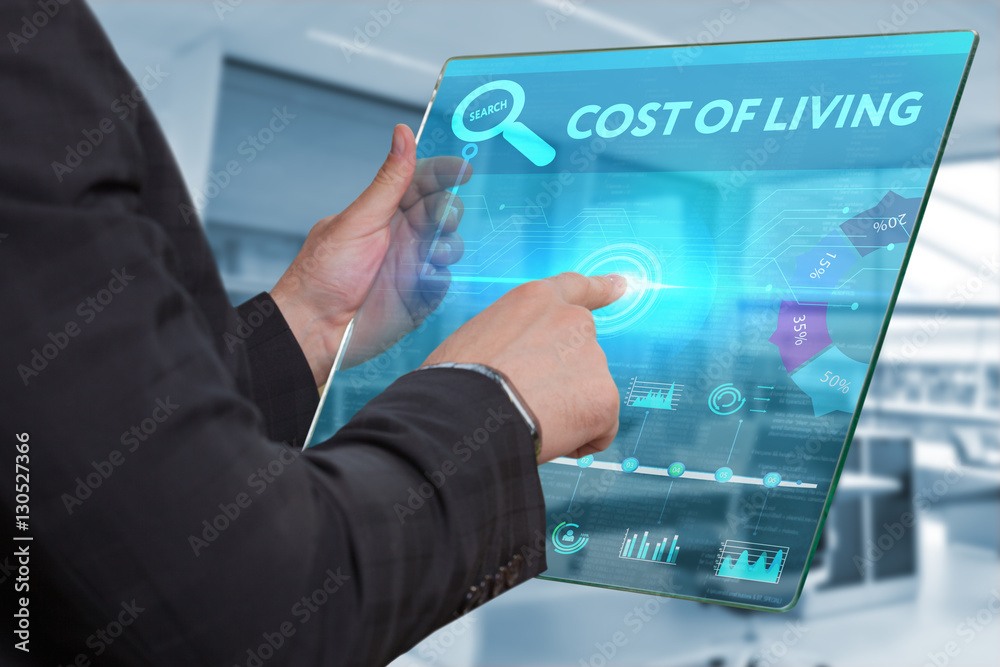 Fototapeta premium Business, Technology, Internet and network concept. Business man