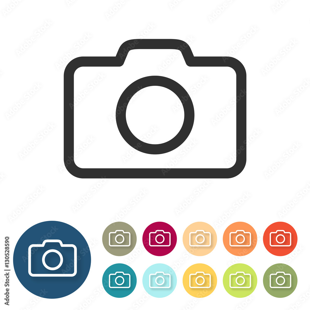 Icon - Kamera - Fotografie Icon - Kamera - Fotografie