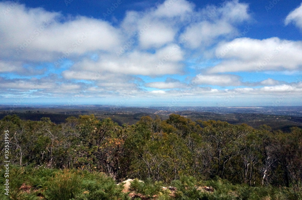 Mount Lofty view, Australia