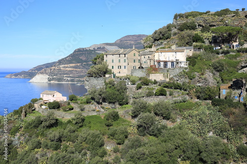 Idyllic coast on Corsica Island, France