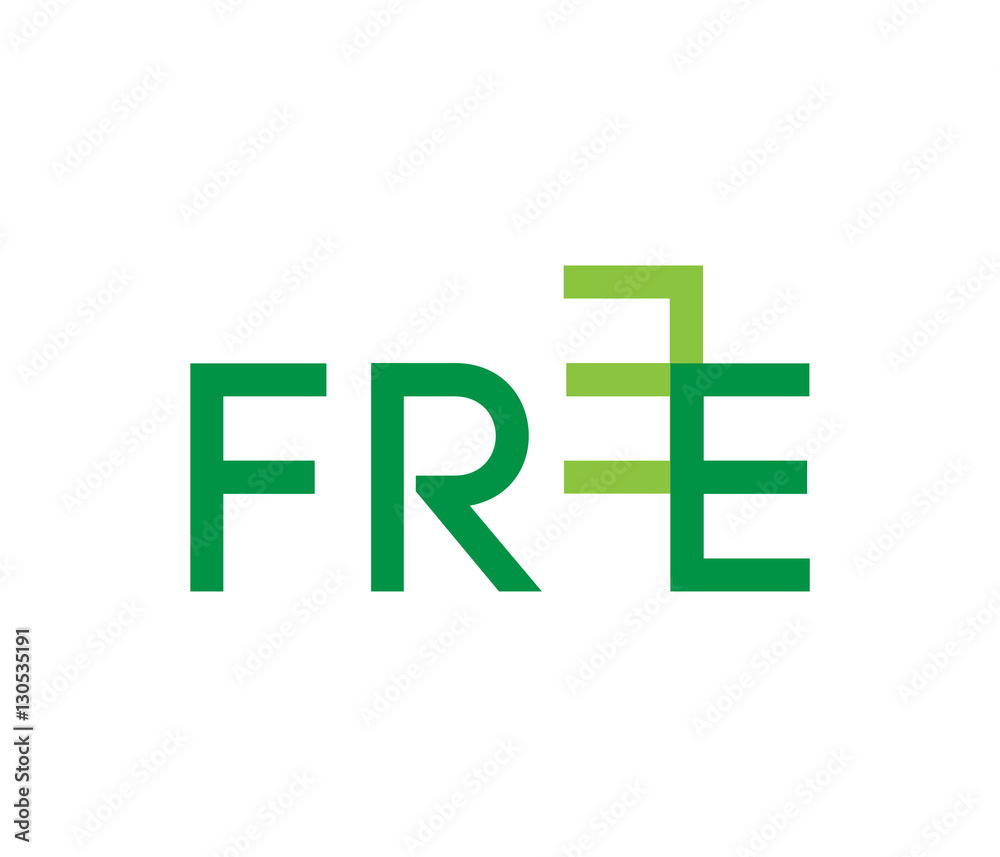 Fototapeta premium Free Icon Design