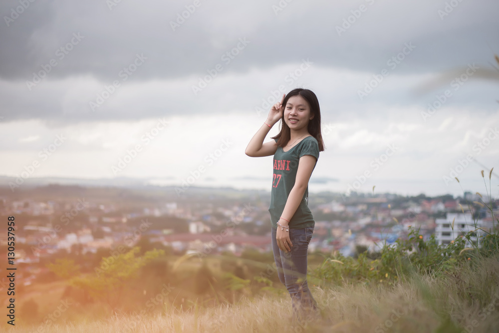 Young Asian grasslands
