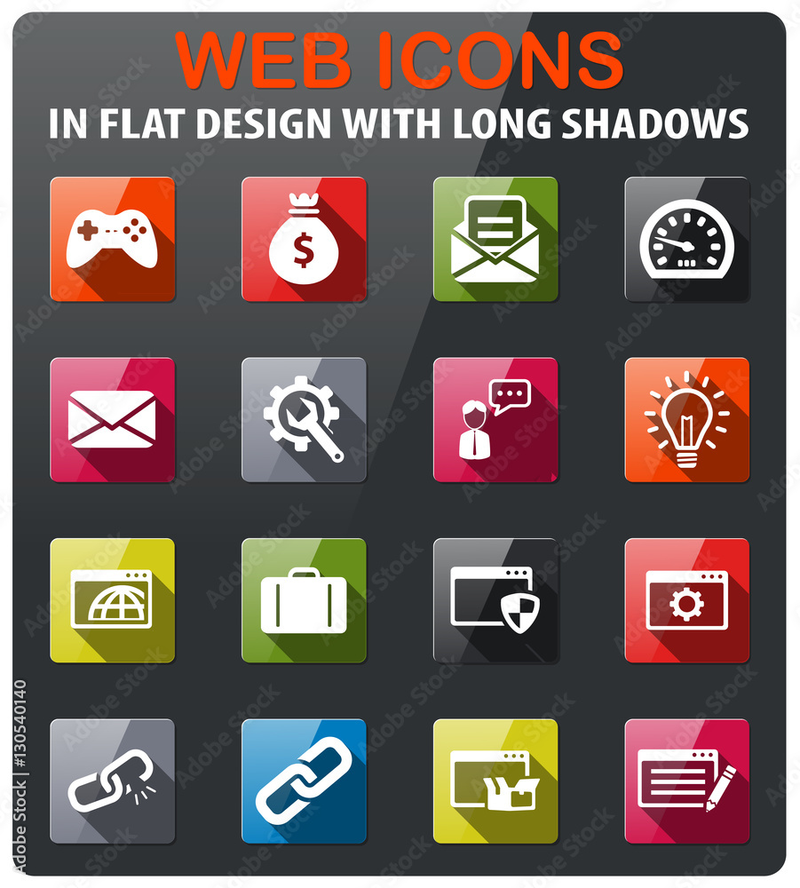 SEO and development simply icons SEO and development simply icons