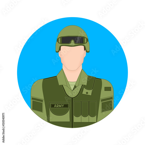 the image of the soldier as an icon