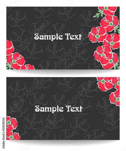 cards and flowers