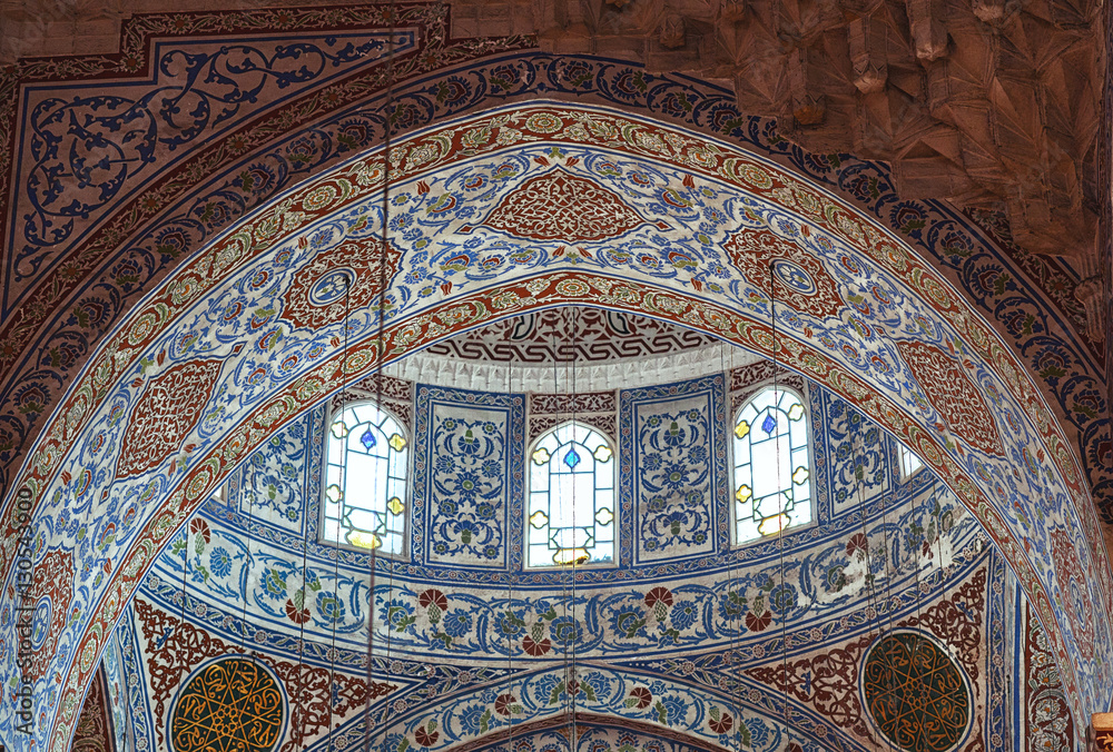 interior of Blue Mosque