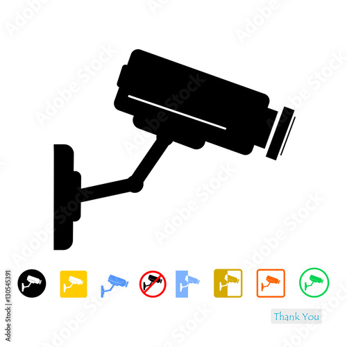 Surveillance camera icon