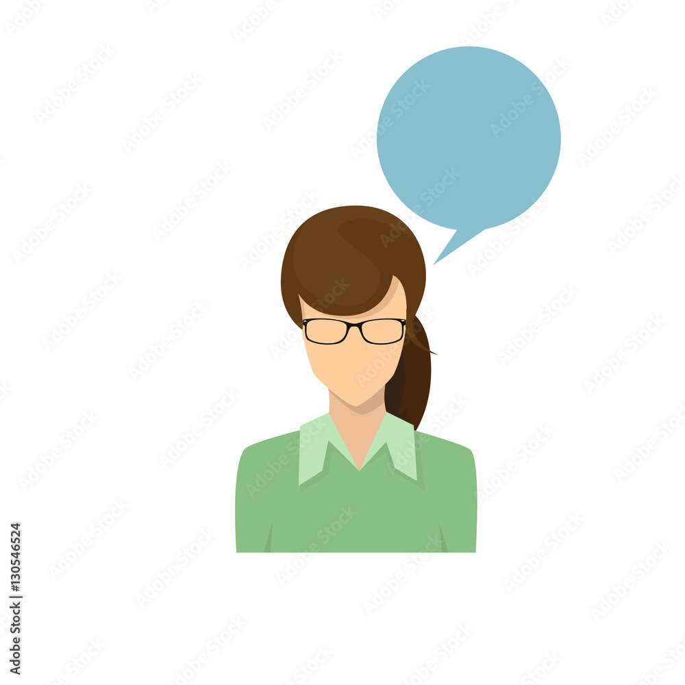Profile Icon Female Avatar Woman Cartoon Portrait Profile Icon Female Avatar Woman Cartoon Portrait