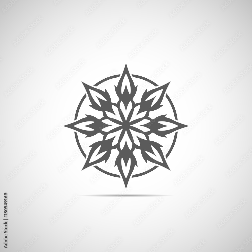Obraz premium Abstract decorative element. Vector illustration. Abstract element pattern.
