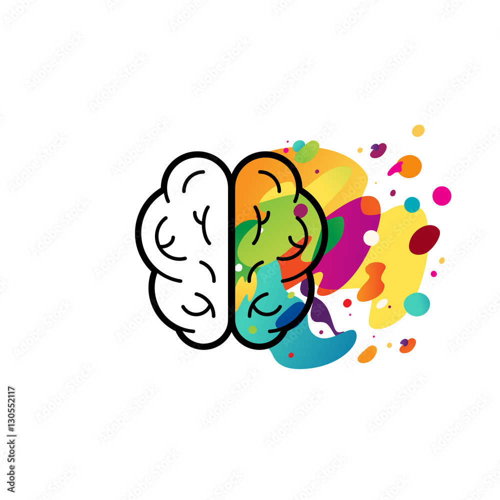 Left and right brain hemispheres Left and right brain hemispheres