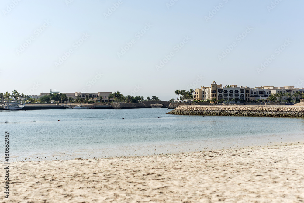 Sultanate Oman Souly Bay Beach and Hotels Oceanside 5