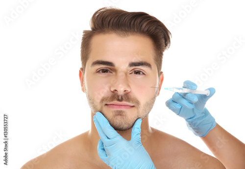 Plastic surgery concept. Ma...