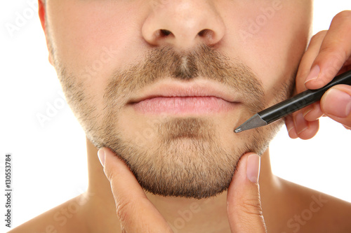 Plastic surgery concept. Fe...