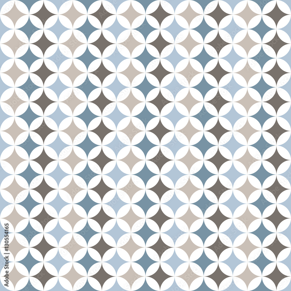 Fototapeta premium Abstract pattern in cool shades.