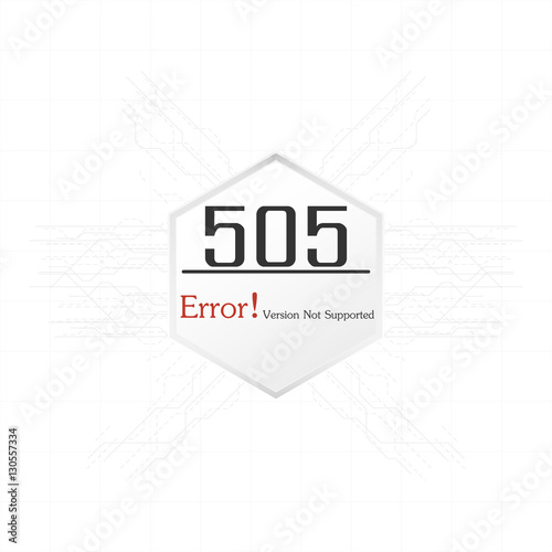 Vectors Abstract background 505 connection error