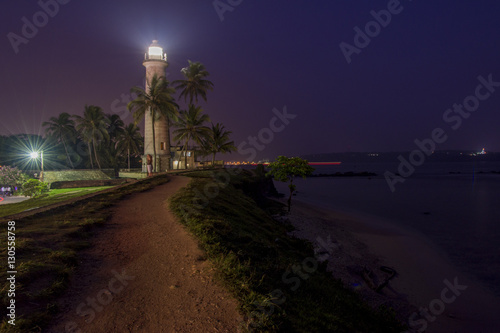 Lighthous at Sri Lanka Coast photo