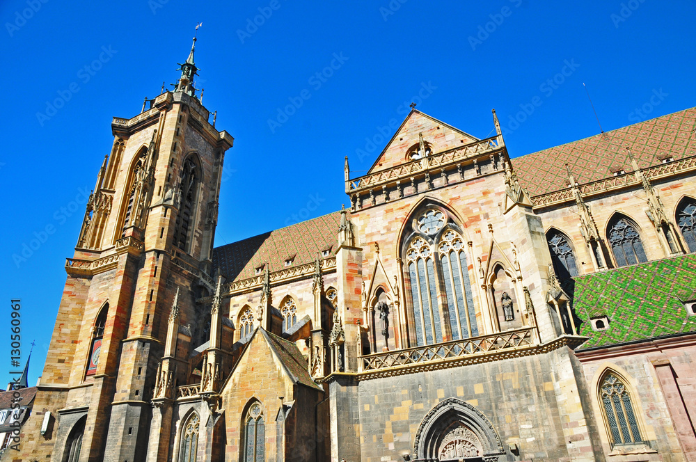 La Cattedrale Colmar, Alsazia - Francia