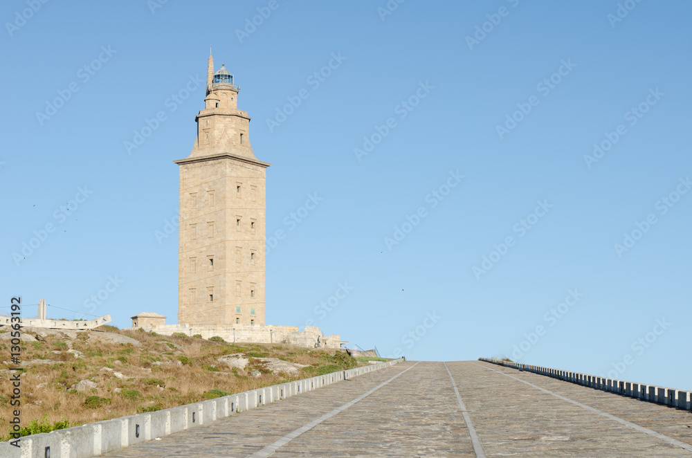 Tower of Hercules, Galicia, Spain.