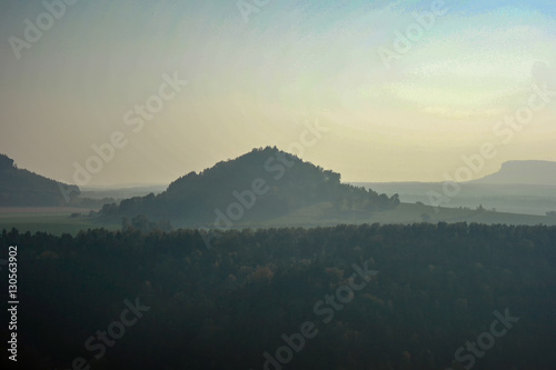 Landscape in the saxonian suisse photo