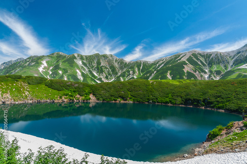 Fototapeta Naklejka Na Ścianę i Meble -  Panoramic view of Mountains in Summer