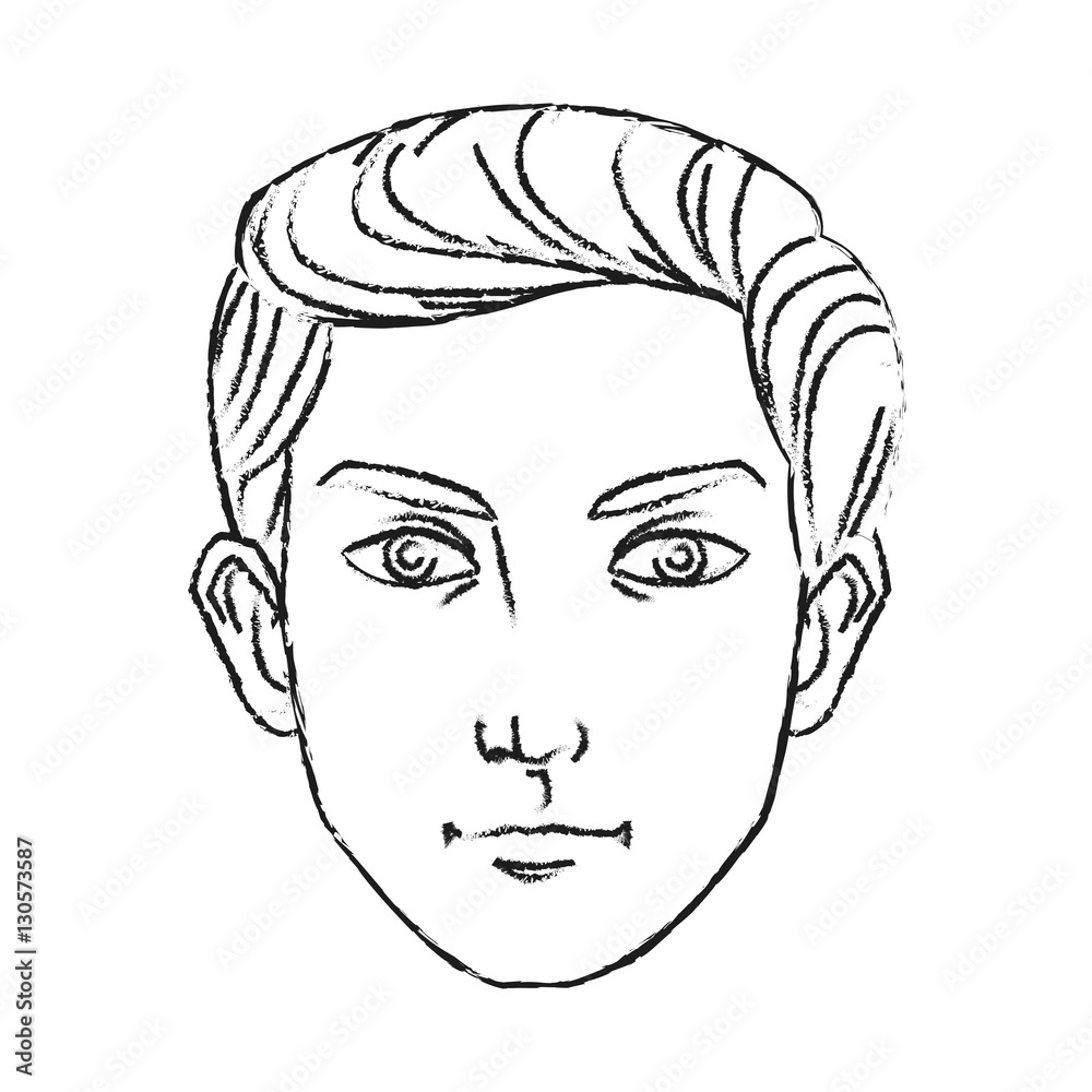 Man cartoon icon. Male avatar person people and human theme. Isolated design. Vector illustration Man cartoon icon. Male avatar person people and human theme. Isolated design. Vector illustration