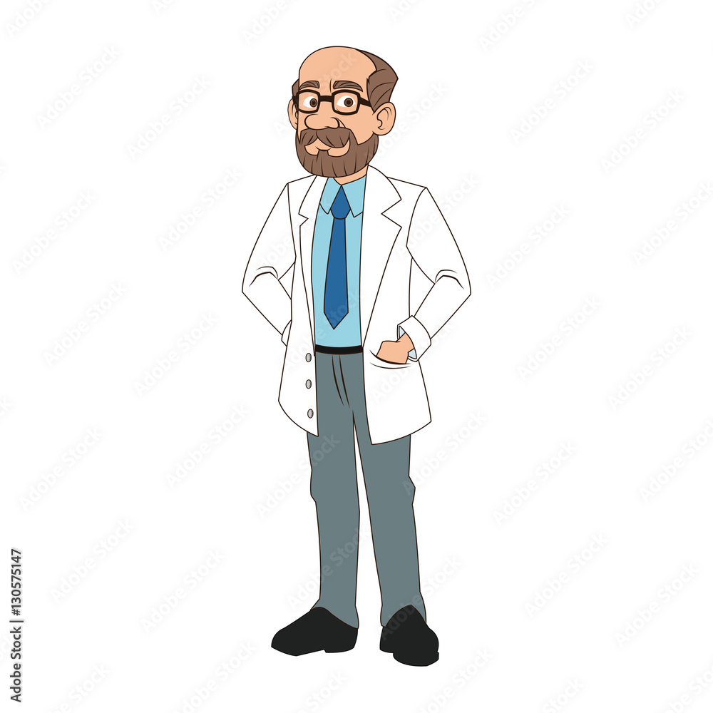 Doctor cartoon icon. Medical health care hospital and emergency theme. Isolated design. Vector illustration Doctor cartoon icon. Medical health care hospital and emergency theme. Isolated design. Vector illustration