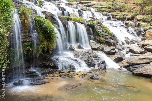 Mae Ya waterfall  Doi Inthanon national park  Chiang Mai  Thailand