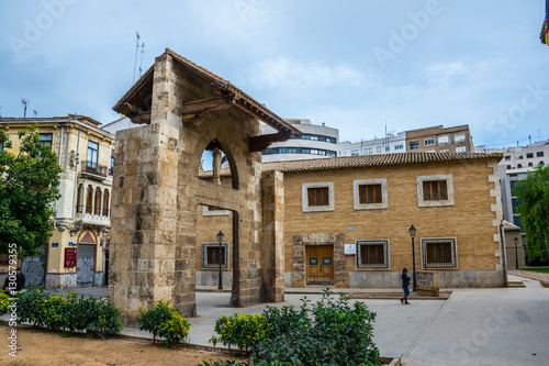 One of the landmarks of Valencia: the old Hospital. This area has become today in Public Library photo